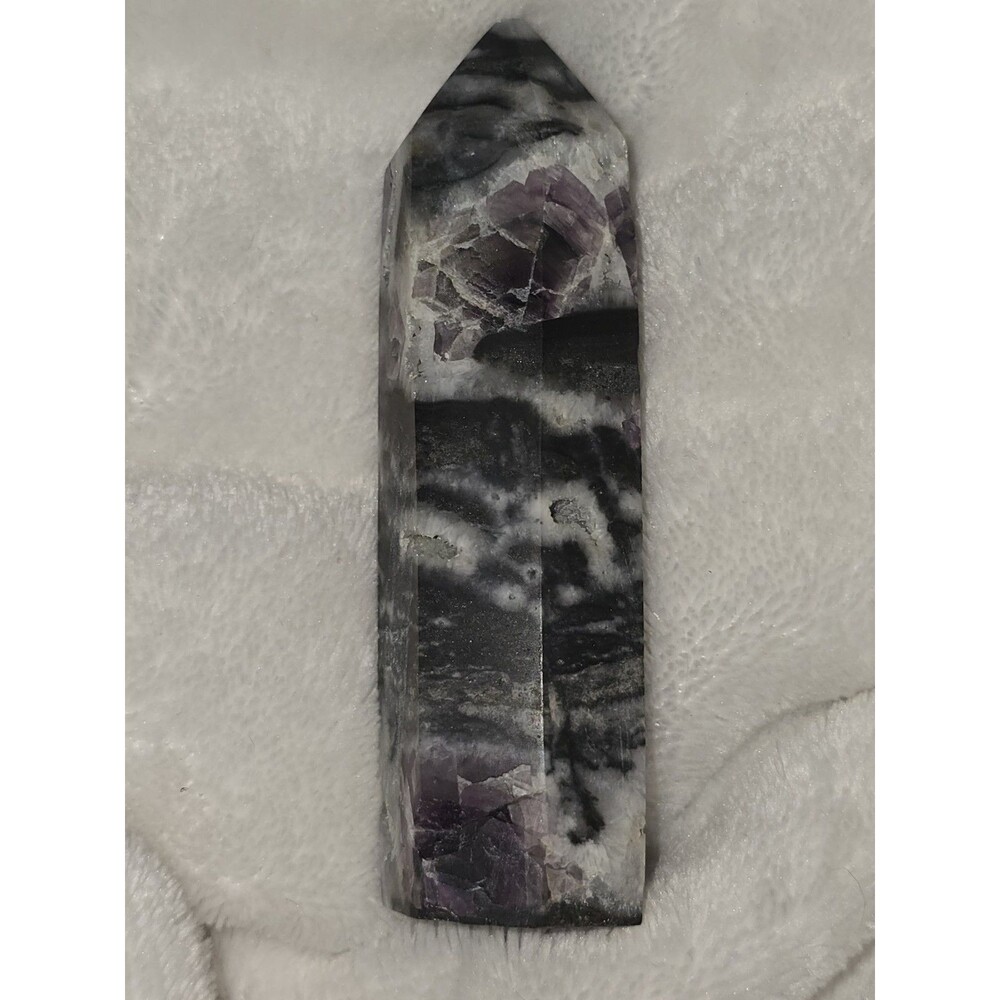 Chevron Amethyst Tower4.4 Oz